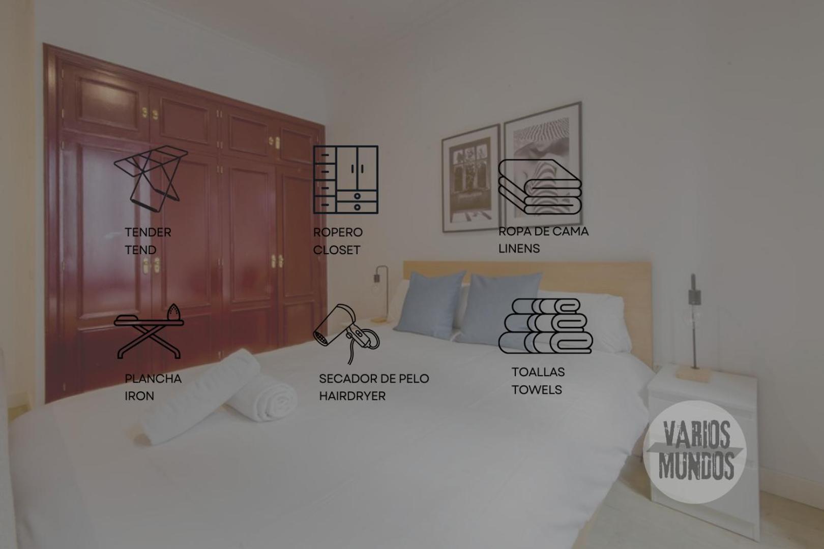 Beautiful Loft Para 3Pax En Huertas-Cortes Мадрид Екстериор снимка