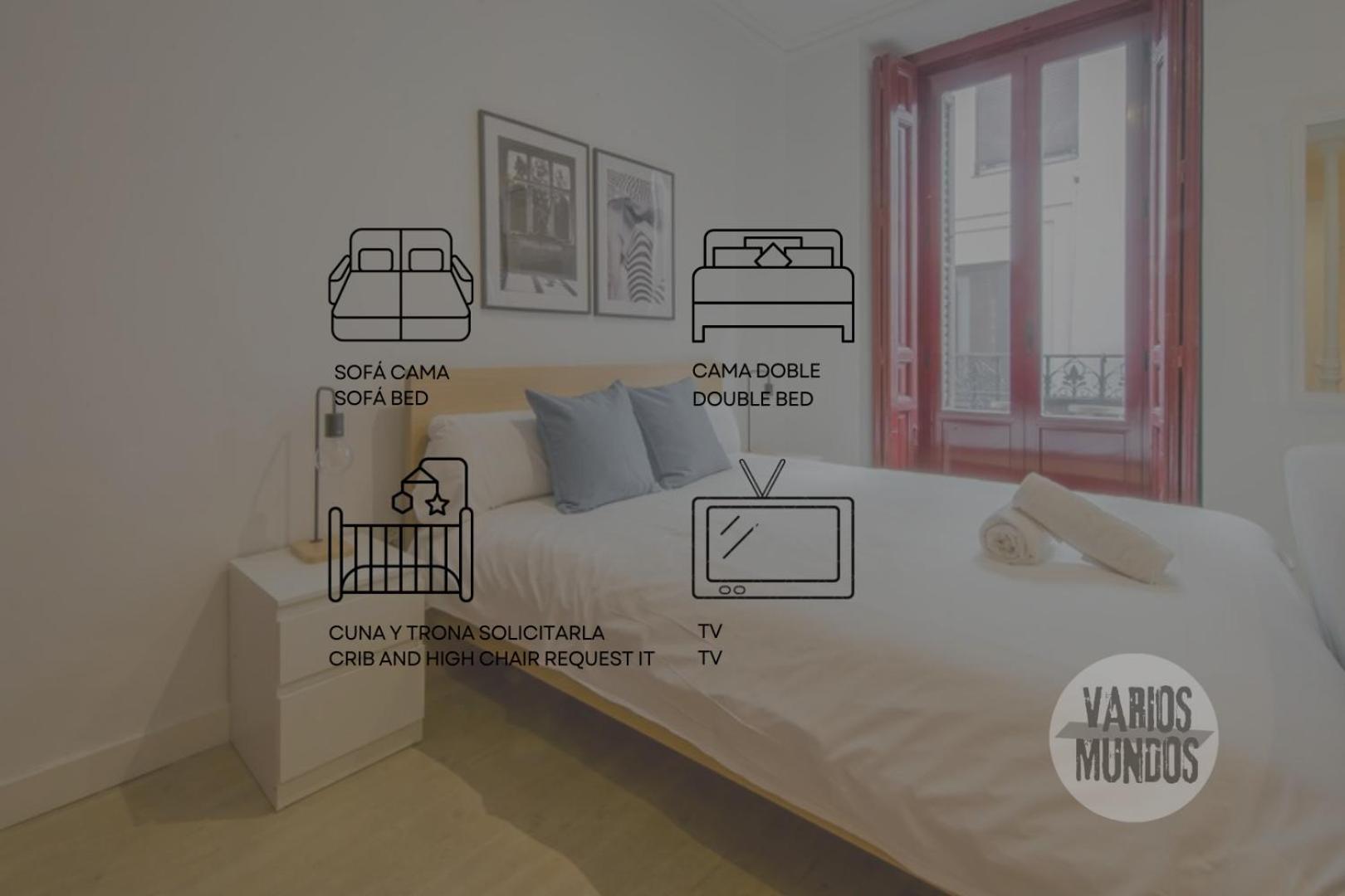 Beautiful Loft Para 3Pax En Huertas-Cortes Мадрид Екстериор снимка